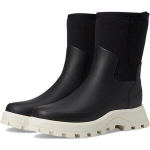 Hunter City Explorer Neoprene Short Black Rain Boots Waterproof EU 42 US 10 NIB